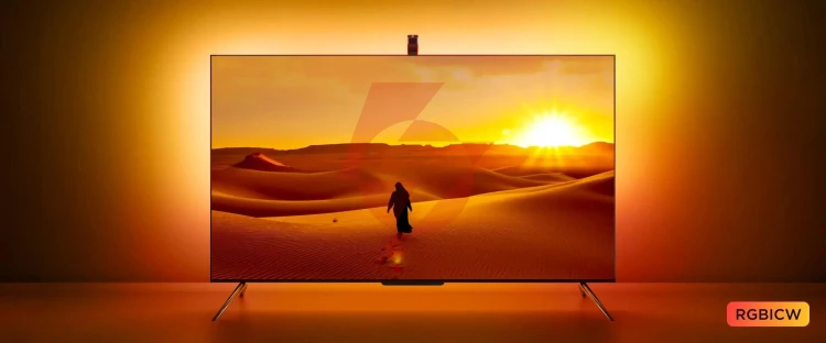 Govee h6097 tv backlight 3 lite taśma led podświetlenie dla tv 40-50 cali, rgbicw, wi-fi+bluetooth