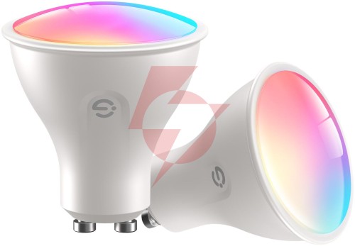 Govee h600d gu10 light bulb 2-pack inteligentna żarówka rgbww 400 lm, wi-fi, bluetooth
