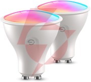 Govee h600d gu10 light bulb 2-pack inteligentna żarówka rgbww 400 lm, wi-fi, bluetooth