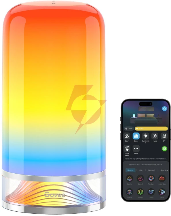 Govee h6022 lampa led rgbicww, 2700k-6500k, wi-fi, bluetooth