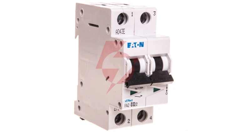 Wyłącznik nadprądowy 2P D 32A 15kA AC FAZ D32/2 278786