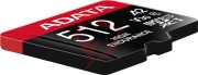Adata karta microsd high endurance 512gb uhs1 u3 v30 a2 100/85mb/s + adapter