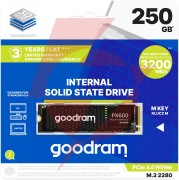 Goodram dysk ssd px600 250gb m.2 pcie 4x4 nvme 2280