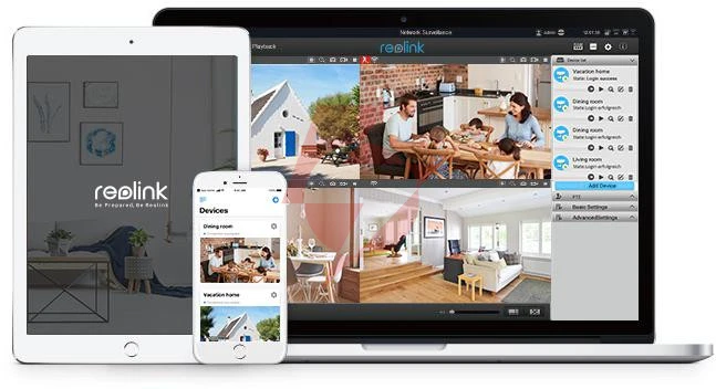 Kamera ip wifi reolink w320 5mpix wi-fi p2p czarna