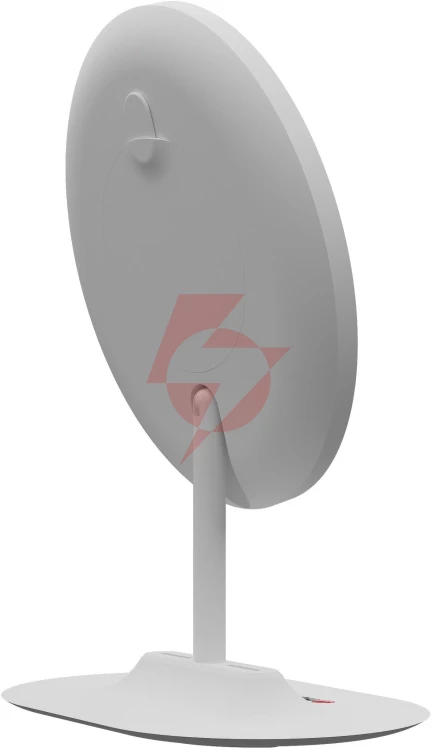 Lusterko do makijażu humanas hs-ml03 z podświetleniem led - biały
