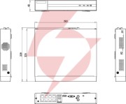 Rejestrator ip hilook nvr-108mh-d/8p(d) 8-kanałowy 5mp poe