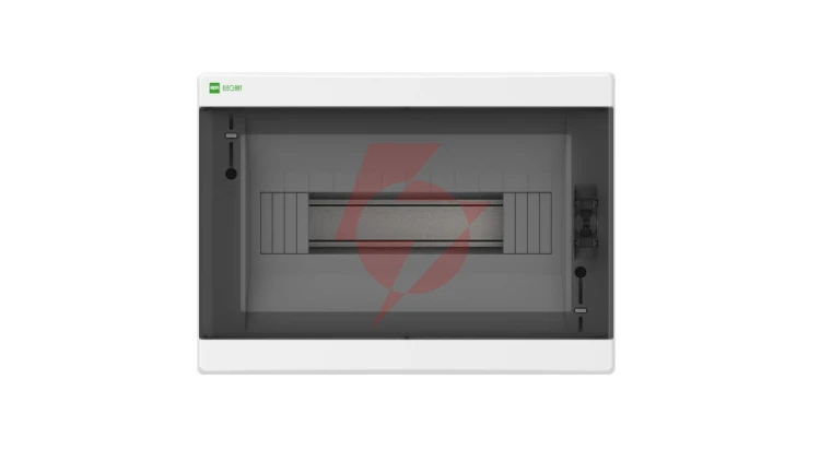 Rozdzielnica modułowa ELEGANT 1x12 PE+N podtynkowa IP40 PE+N drzwi dymny 2434-01