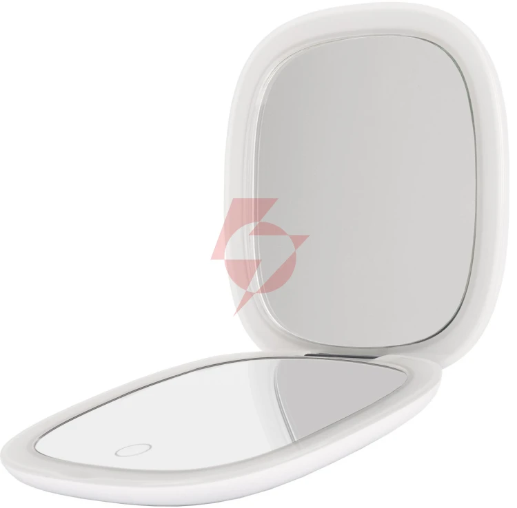 Lusterko kosmetyczne humanas hs-pm01 z podświetleniem led - biały