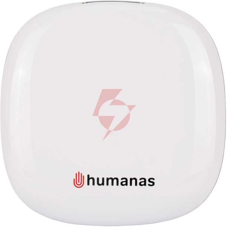 Lusterko kosmetyczne humanas hs-pm01 z podświetleniem led - biały
