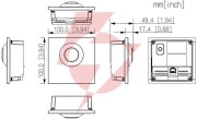 Moduł kamery dahua vto4202f-p-s3
