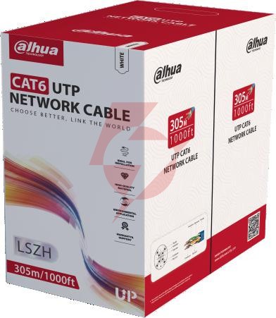 Kabel teleinformatyczny skrętka utp dahua pfm923i-6un-c 