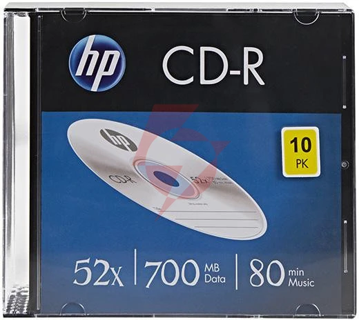 Płyty cd-r verbatim hp slim case (10szt)