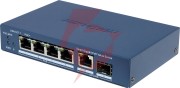 Switch hikvision ds-3e1506p-ei/m-4p1t1f(o-std)