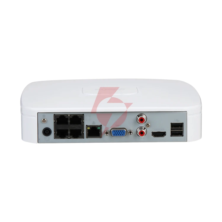 Rejestrator ip dahua nvr4104-p-ei opakowanie zbiorcze 2 szt