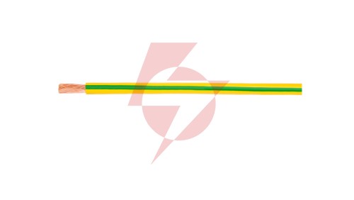 Przewód instalacyjny H05V-K (LgY) 0,5 żółto-zielony /100m/