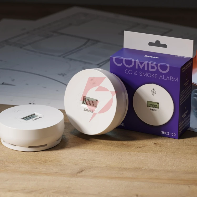 Safe mi czujnik tlenku węgla i dymu - b - 7 lat gwarancji shcs-10d