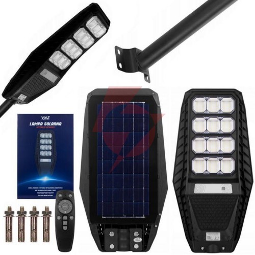 Lampa solarna volt polska pioneer 240 + panel 18w + 18.000mah + pilot