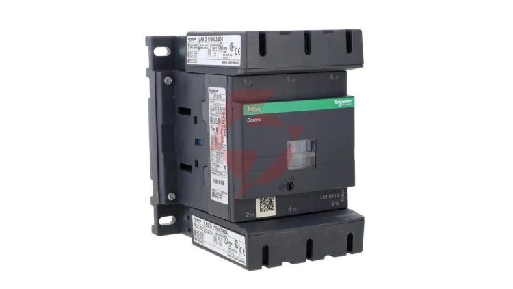 TeSys Deca Stycznik mocy 115A 3P 24V DC 1Z 1R LC1D115BD