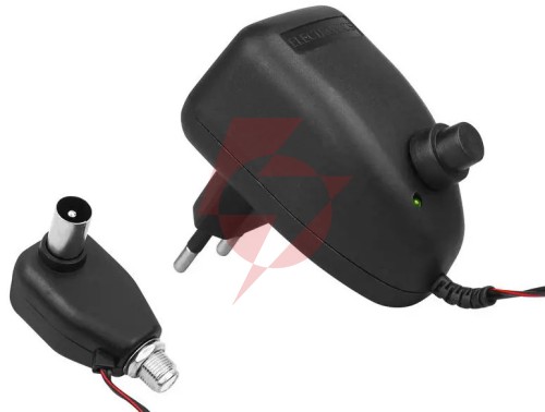 Zasilacz antenowy regulowany z gniazdem f dc 2-12v/100ma