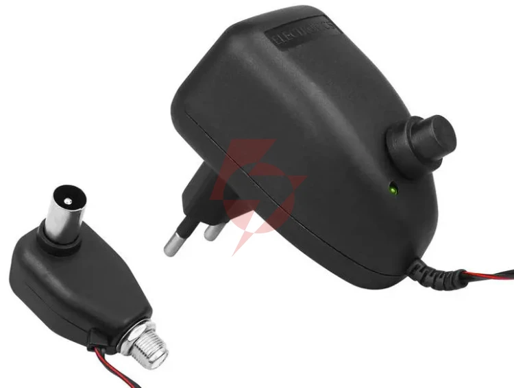 Zasilacz antenowy regulowany z gniazdem f dc 2-12v/100ma