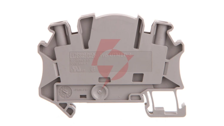 Złączka szynowa 2-przewodowa 4mm2 szara UTMED 4 3047465 /50szt./
