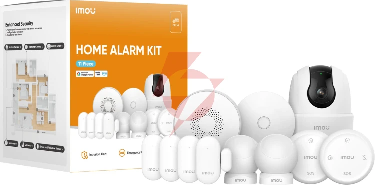 Zestaw czujek imou alarm kit z kamerą ranger 2c