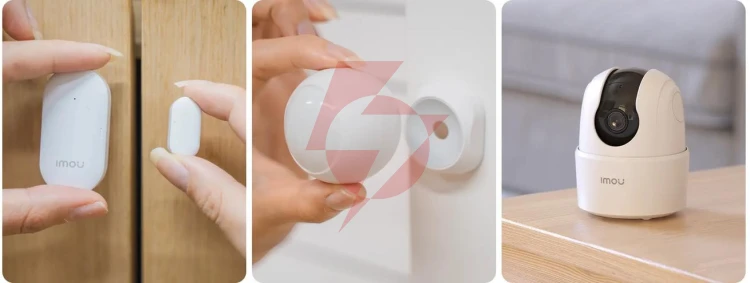 Zestaw czujek imou alarm kit z kamerą ranger 2c