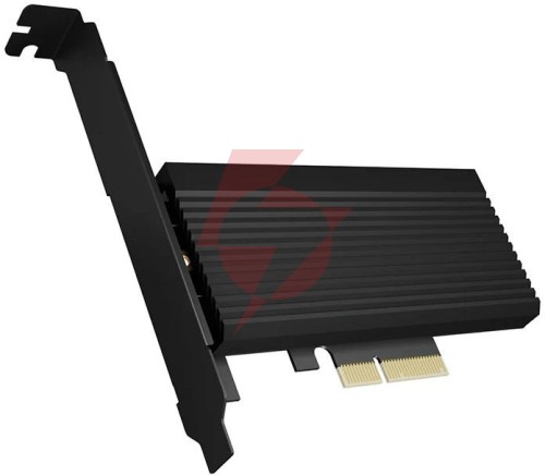 Kontroler icybox  karta pci na m.2 ssd nvme ib-pci208-hs z radiatorem