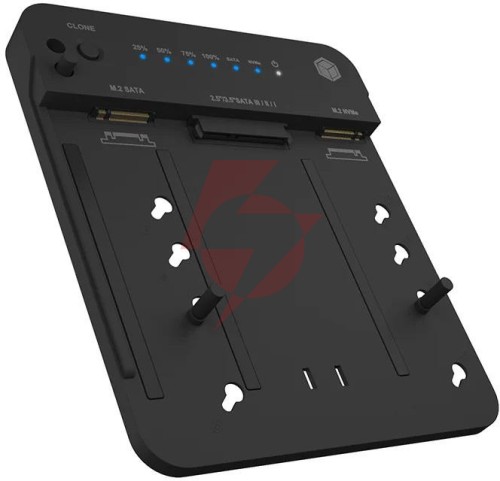 Stacja klonująca i dokująca icybox  ib-2915mscl-c31 m.2 dla m.2 0nvme i sata 2,5/3,5 ssd/hdd