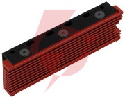 Radiator do dysków axagon clr-m2 aluminiowy pasywny m.2 2280 ssd