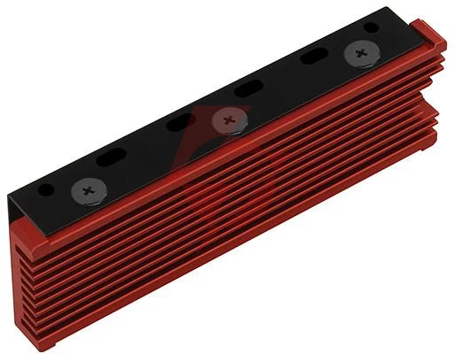 Radiator do dysków axagon clr-m2 aluminiowy pasywny m.2 2280 ssd