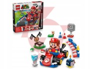 Klocki lego super mario 72043 - mario kart: interaktywna figurka lego mario i standard kart