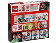Klocki lego super mario 72043 - mario kart: interaktywna figurka lego mario i standard kart