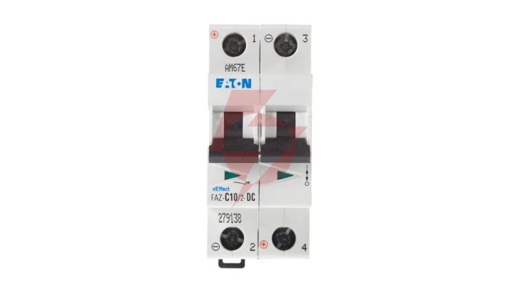 Wyłącznik nadprądowy 2P C 10A 15kA DC FAZ C10/2-DC 279138