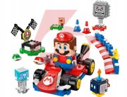 Klocki lego super mario 72043 - mario kart: interaktywna figurka lego mario i standard kart