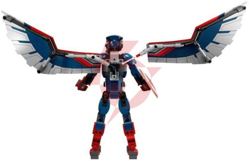 Klocki lego marvel super heroes - figurka nowego kapitana ameryki