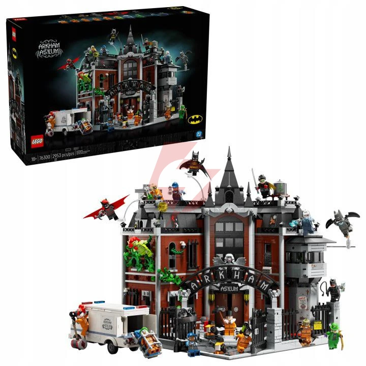 Klocki lego dc super heroes - arkham asylum™