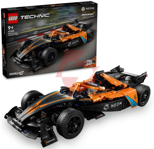 Klocki lego technic - neom mclaren formula e race car