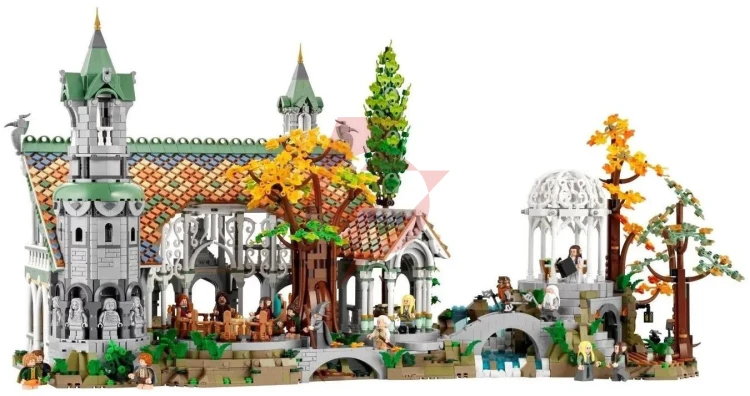 Klocki lego władca pierścieni: rivendell