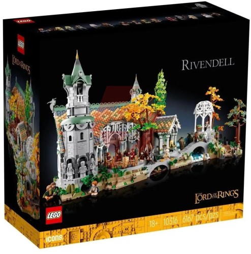 Klocki lego władca pierścieni: rivendell