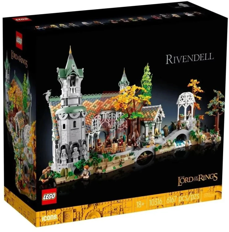 Klocki lego władca pierścieni: rivendell