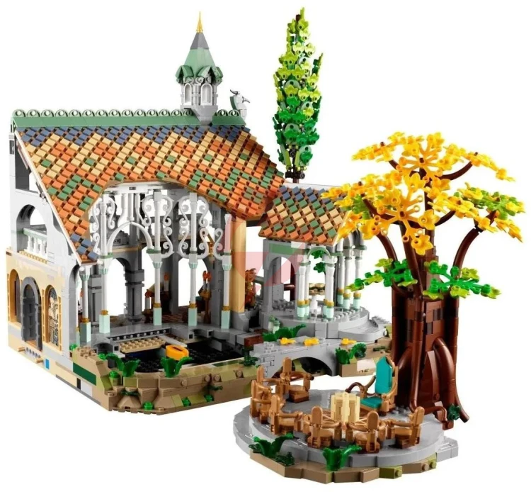 Klocki lego władca pierścieni: rivendell