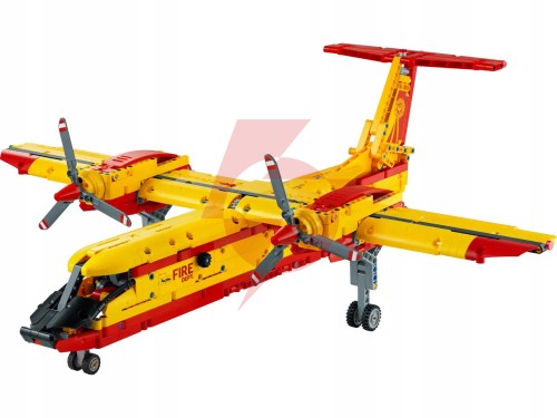 Klocki lego technic - samolot gaśniczy