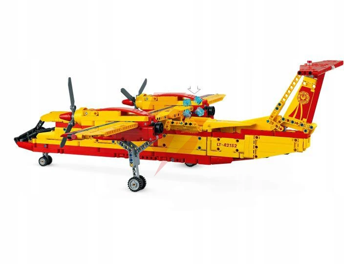 Klocki lego technic - samolot gaśniczy