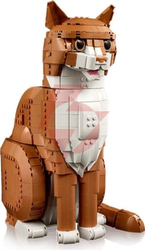 Klocki lego ideas - rudy kot