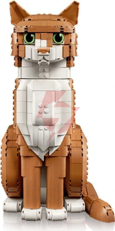 Klocki lego ideas - rudy kot