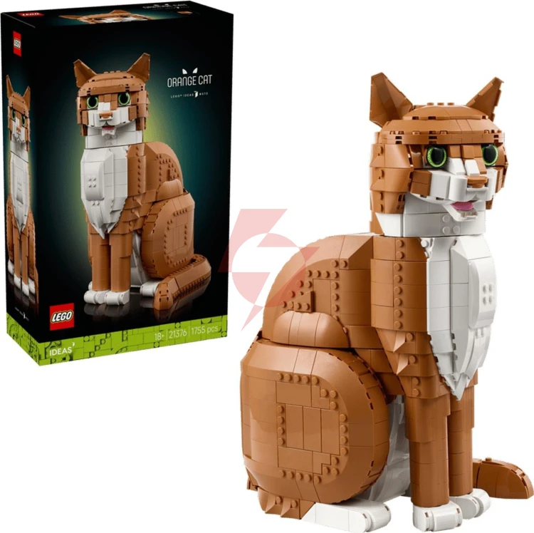 Klocki lego ideas - rudy kot