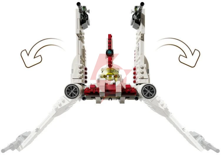 Klocki lego star wars tm - v-19 torrent starfighter