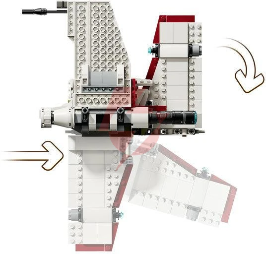 Klocki lego star wars tm - v-19 torrent starfighter