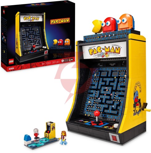 Klocki lego icons - pac-man arcade building and construction toys